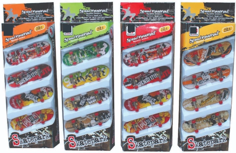Multipack Skatepark fingerboard 4 τεμ.