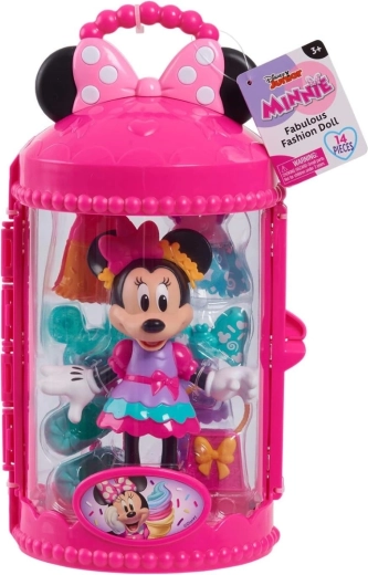 Μοντέρνα κούκλα Disney Minnie Mouse με αξεσουάρ