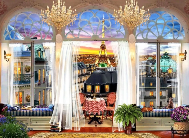 Παζλ Ταράτσα Στέγης στο Παρίσι 1000 κομμάτια ANATOLIAN