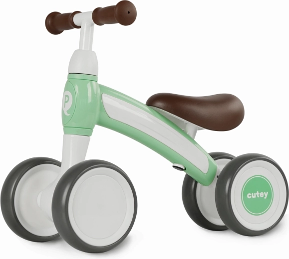 Παιδικό ποδήλατο ισορροπίας Qplay Cutey Retro πράσινο