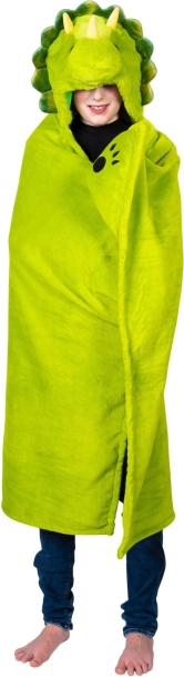 Ζεστή κουβέρτα Cozy Noxxiez με κουκούλα δεινόσαυρος
