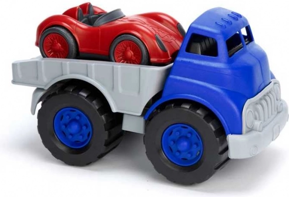 Φορτηγό με αγωνιστικό αυτοκίνητο Green Toys