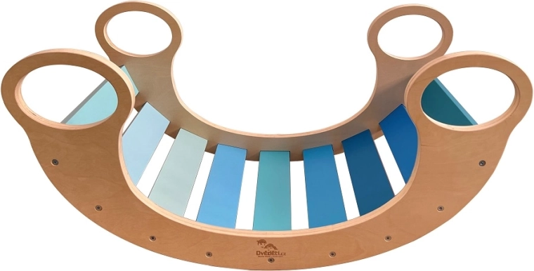 2Kids Toys Montessori μπλε κούνια