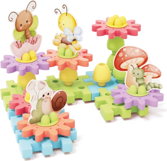 PlayEco Garden Gears κήπος σε κίνηση, 34 κομμάτια