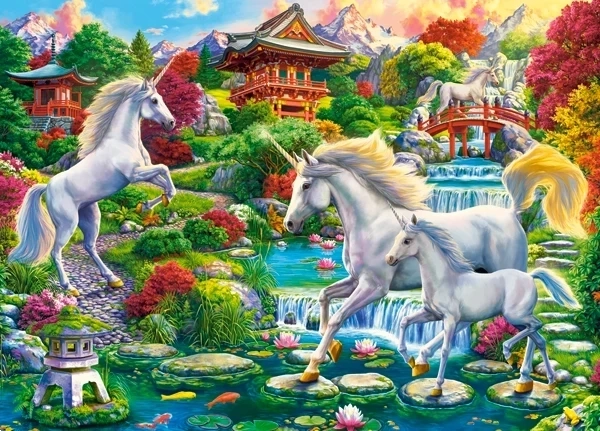 Παζλ 260 Unicorn Garden – κήπος των μονόκερων