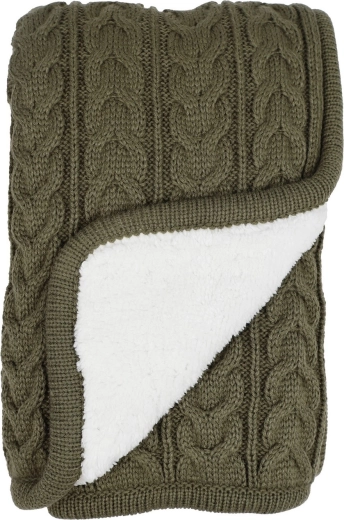 Vinter & Bloom κουβέρτα cuddly dusty olive