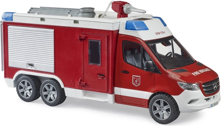 Πυροσβεστικό όχημα Mercedes-Benz Sprinter με φώτα και ήχο Bruder