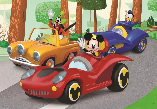 Παζλ Clementoni Mickey στην εκδρομή maxi 24 κομμάτια