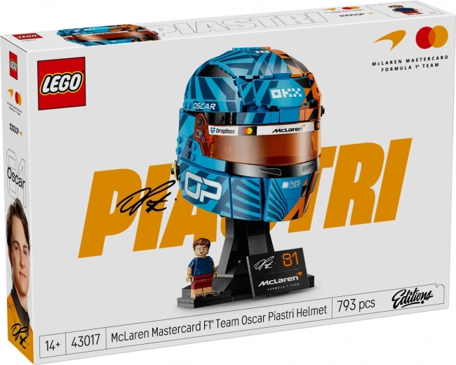 LEGO Κράνος του Oscar Piastri McLaren Mastercard F1 Team