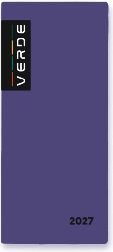Μηνιαίο ημερολόγιο σε θήκη PVC Violet 2027