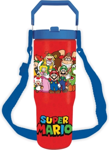 Ταξιδιωτικό ποτήρι με λουράκι Super Mario