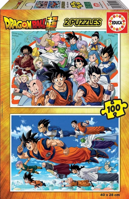 Educa Παζλ Dragon Ball Super 2x100 Κομμάτια