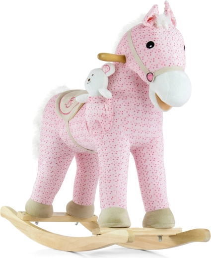 Milly Mally κουνιστό αλογάκι Pony ροζ