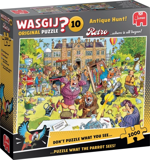 Jumbo Wasgij Retro Original 10: Κυνήγι αντίκας! παζλ 1000 κομματιών