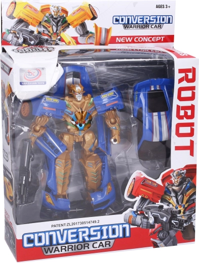 Robot Warrior με φωτεινά και ηχητικά εφέ 21 cm - 1 τεμάχιο
