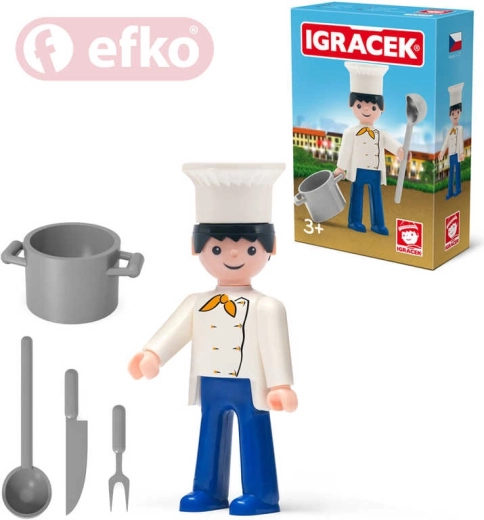 EFKO Igráček μάγειρας με αξεσουάρ σε κουτί