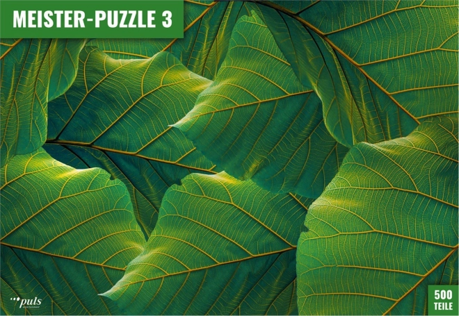 Παζλ PULS ENTERTAINMENT Meister-Puzzle 3: φύλλα, 500 κομμάτια