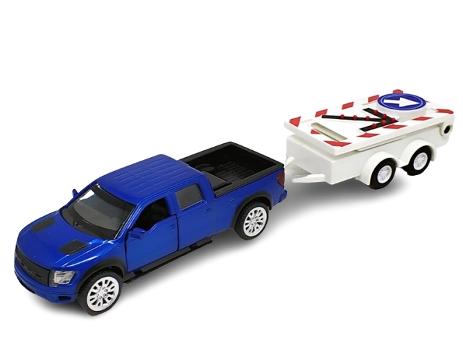 Μεταλλικό μοντέλο pick-up Ford F-150 SVT Raptor 1:52 με φώτα και ήχους
