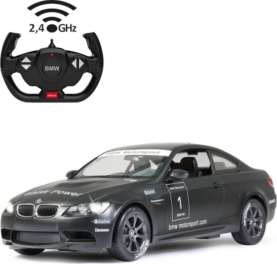 Τηλεκατευθυνόμενο αυτοκίνητο BMW M3 Sport 1:14, μαύρο
