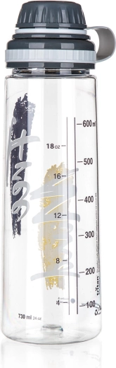 Μπουκάλι πόσης από Tritan 750 ml Free Mind, διαφανές