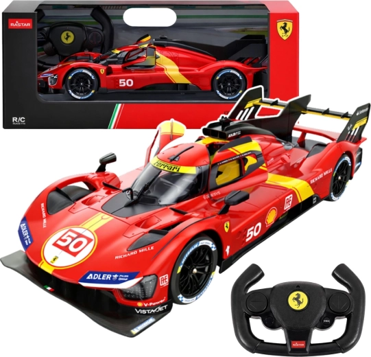 Rastar Ferrari 499P RC αυτοκίνητο 1:24 κόκκινο