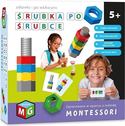 Σετ Montessori «Βιδάκι το βιδάκι»