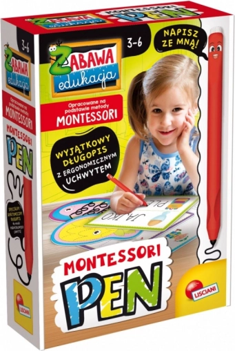 Σετ Montessori – εργονομικό στυλό με 32 πινακίδες