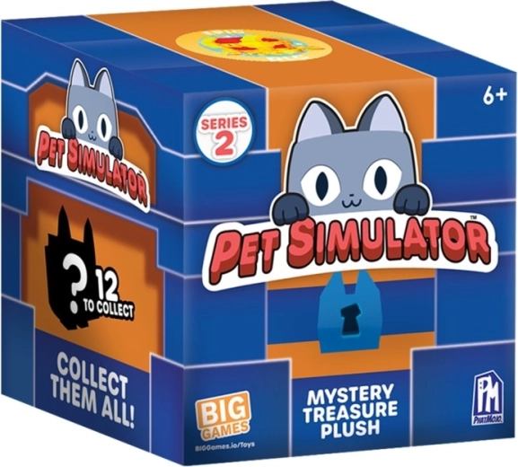 Pet Simulator σειρά 2 – λούτρινη φιγούρα σε κουτί-έκπληξη - 1 τεμάχιο
