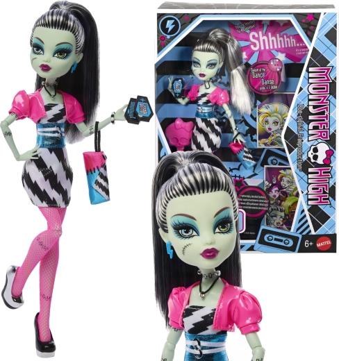 Συλλεκτική κούκλα Monster High Frankie Stein Dawn of the Dance Creeproduction 27 cm με αξεσουάρ
