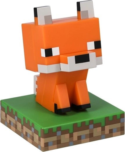 Νυχτερινό φωτάκι Minecraft αλεπού Icon Light 11 cm
