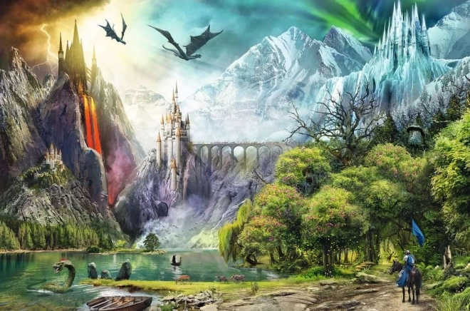 Παζλ Ravensburger Reign of Dragons 3000 κομμάτια