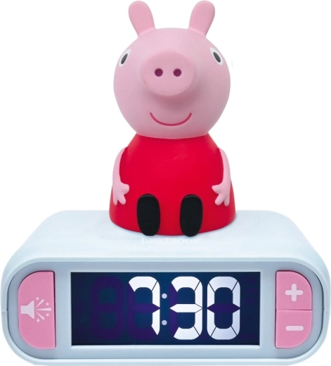 Ξυπνητήρι Lexibook Peppa Pig με φωτιζόμενη φιγούρα