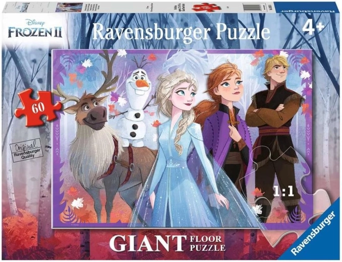 Ravensburger γιγαντιαίο παζλ δαπέδου Frozen (60 κομμάτια)