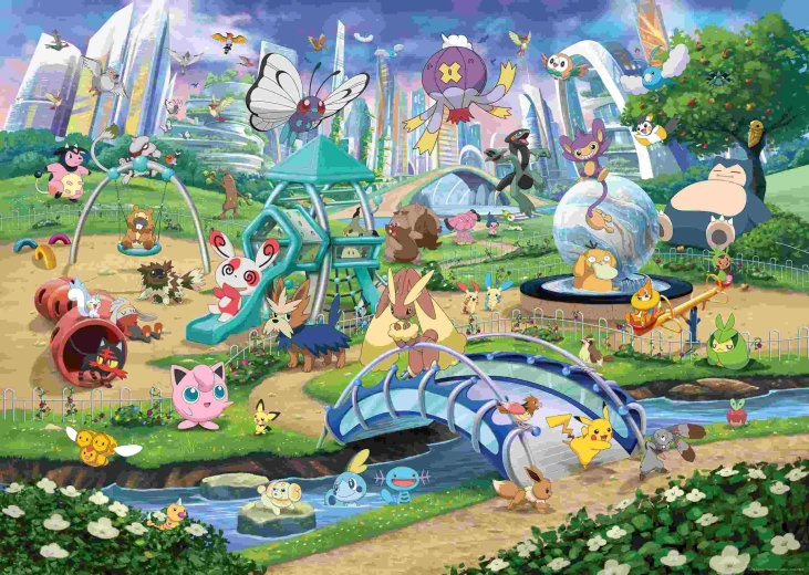 Παζλ Ravensburger Pokémon Breakout 1, 1000 κομμάτια