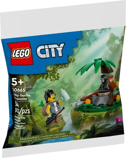 LEGO City συνάντηση με ένα μικρό γορίλα - 1 τεμάχιο