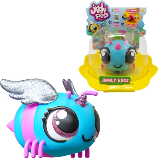 Διαδραστική μπλε μέλισσα JIGGLY BUGS EOLO