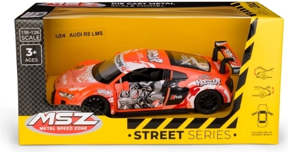 Συλλεκτικό μοντέλο MSZ Audi R8 LMS WASA σε κλίμακα 1:24