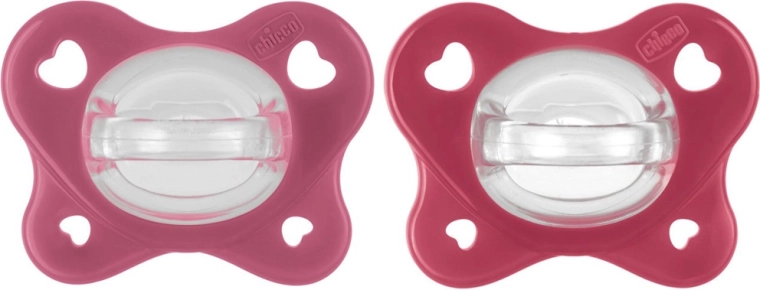 Πιπίλες Chicco PhysioForma Dual Soft ροζ 16–36 μ., 2 τεμ.