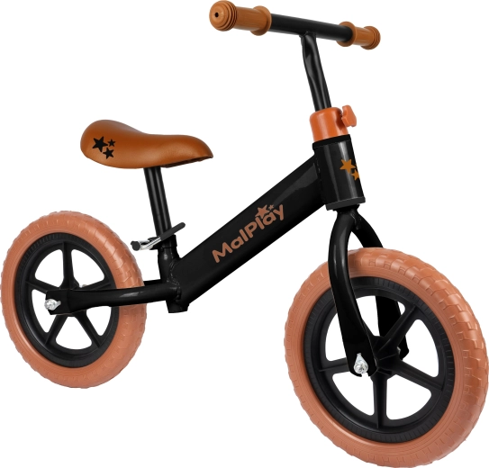 Ποδηλατάκι ισορροπίας LUWIK μαύρο-καφέ