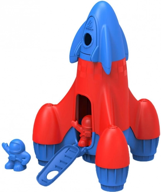Green Toys μπλε πύραυλος – οικολογικό διαστημικό παιχνίδι για παιδιά