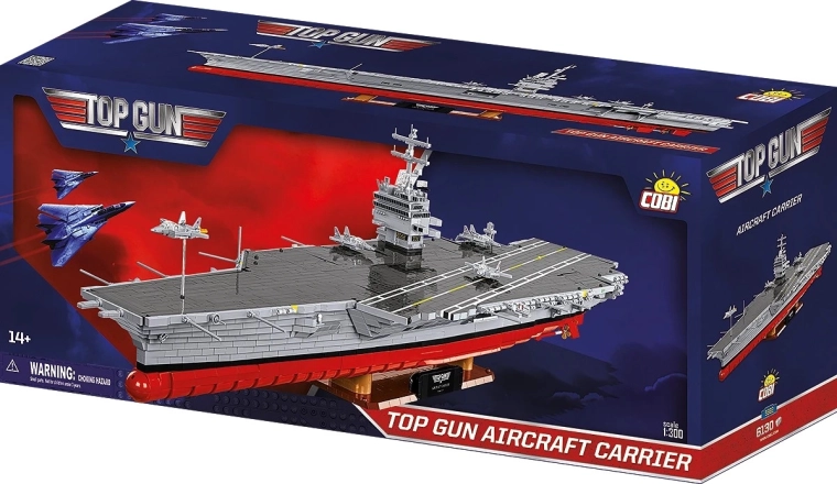 Σετ κατασκευής COBI TOP GUN αεροπλανοφόρο σε κλίμακα 1:300