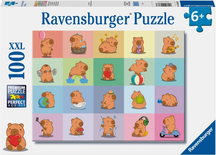 Παζλ Ravensburger με καπιμπάρα, 100 κομμάτια