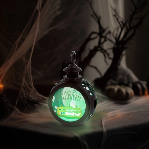 Κρεμαστό LED διακοσμητικό κολοκύθα για το Halloween