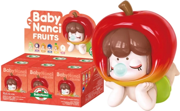Συλλεκτική φιγούρα Rolife Baby Nanci Fruits blind box - 1 τεμάχιο