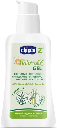 Chicco προστατευτικό και αναζωογονητικό τζελ κατά των κουνουπιών NaturalZ 60 ml