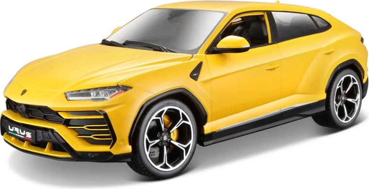 Μοντέλο Lamborghini Urus σε κλίμακα 1:18, κίτρινο