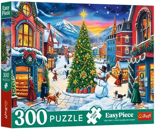 Παζλ EasyPiece 300 κομματιών με χριστουγεννιάτικη πόλη