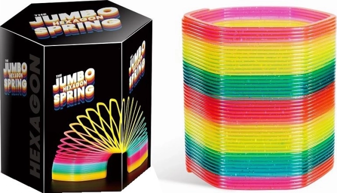 Ουράνιο τόξο σπείρα jumbo εξάγωνη SPARKYS