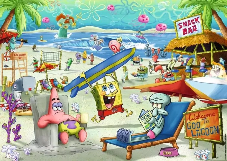 Παζλ RAVENSBURGER Spongebob 1000 κομμάτια