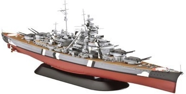 Πλαστικό μοντέλο πολεμικού πλοίου BISMARCK